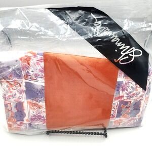 Shinawatra 100% Pure Thai Silk Scarf Shades of Pink Floral Design table runner